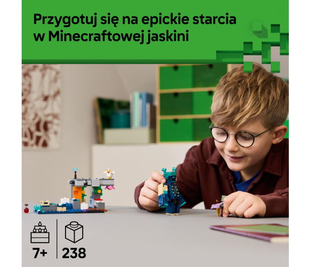 LEGO Minecraft 21274 Spotkanie ze strażnikiem - 1331610 - zdjęcie 4